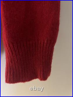 Lauren Ralph Lauren Women's 100% Lambs wool Size M Sweater Red