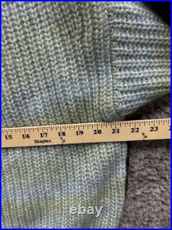 Le Lion Women's Stephanie Cardigan Sweater In Blue Multi Size Medium NWOT