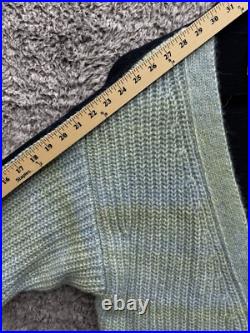 Le Lion Women's Stephanie Cardigan Sweater In Blue Multi Size Medium NWOT