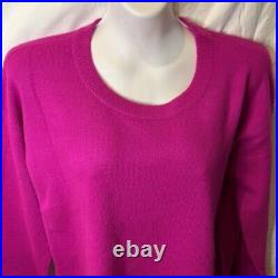 Lilly Pulitzer Wild Fuchsia Bellista Sweater size M