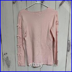 Lilly Pulitzer Women's Edina Sweater Medium Paradise Pink NWT