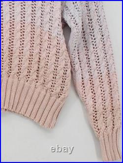 Line Women's Jumper M Multi 100% Cotton Round Neck Pullover