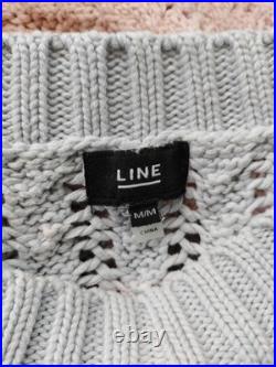 Line Women's Jumper M Multi 100% Cotton Round Neck Pullover