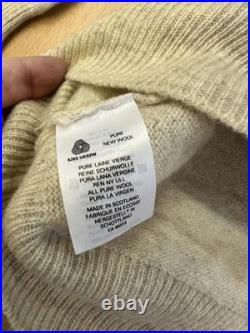 Lochaber Pure Lambswool Argyle Sweater Size 42