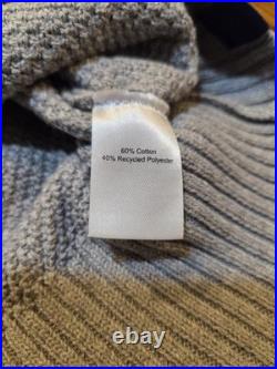 Long Wharf Sweater Mens M Madaket Seawell Crew Light Grey New Quiet Luxury NWT M