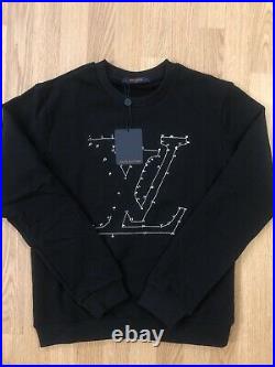 Louis Vuitton LV Stitch Print Embroidered Sweatshirt 1a84ls M