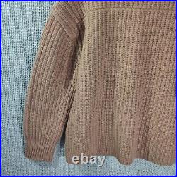 Loulou Studio Womens Parata Chunky Knit Sweater Jumper Wool Cashmere Size M