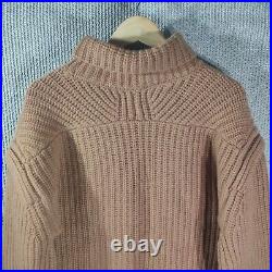 Loulou Studio Womens Parata Chunky Knit Sweater Jumper Wool Cashmere Size M