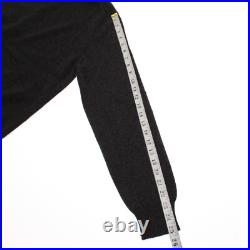 Luciano Barbera NWT Pullover Turtleneck Sweater Size 50 (US M) in Gray Cashmere