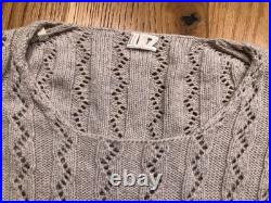 Lutz Huelle Wool Asymmetric Sweater Light Grey M