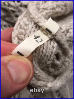 Lutz Huelle Wool Asymmetric Sweater Light Grey M