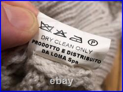 Lutz Huelle Wool Asymmetric Sweater Light Grey M