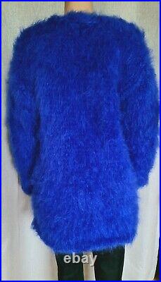 Luxury Mega Thick Soft Charisma Mohair Sweater. M/L/XL, Hand Knitted in 14 Strands