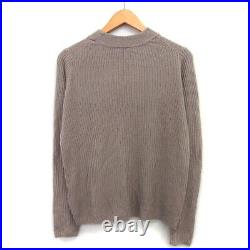 M Discoat Tag Sweater Long Sleeve Round Neck