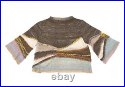 M. &KYOKO Design Woven Knit Sweater Size 2(K-136178)