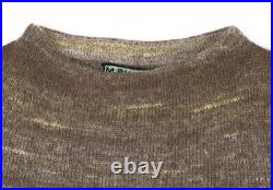 M. &KYOKO Design Woven Knit Sweater Size 2(K-136178)