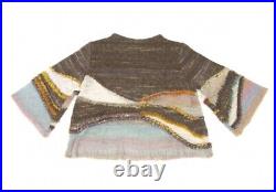 M. &KYOKO Design Woven Knit Sweater Size 2(K-136178)