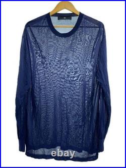 MB knit sweater thin medium rayon Navy Used