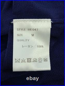 MB knit sweater thin medium rayon Navy Used