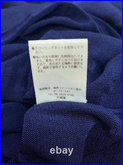 MB knit sweater thin medium rayon Navy Used