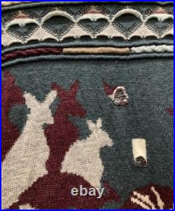 MEEROO Australian made 3D knit Size M Green Men