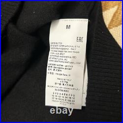Maison Margiela Line 14 Elbow Patch Sweater Sz M Black