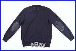 Maison Martin Margiela Mens Navy Blue Wool Cardigan Sweater M Medium $640