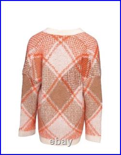 Maje Women's Cardigan Size 2 / M Fluffy MFPCA00308 Maje Women's Cardigan Size 2 / M Fluffy MFPCA00308