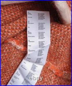 Maje Women's Cardigan Size 2 / M Fluffy MFPCA00308 Maje Women's Cardigan Size 2 / M Fluffy MFPCA00308