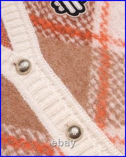 Maje Women's Cardigan Size 2 / M Fluffy MFPCA00308