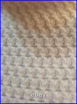 Manrico Women's 100% Cashmere Thick Textured Knit Crewneck Sweater M / L $1395 Manrico Women's 100% Cashmere Thick Textured Knit Crewneck Sweater M / L $1395