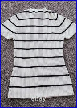 Marinière Short-Sleeved Sweater