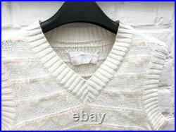 Martin Margiela Archive! Early 90s Runway Miss Deanna Ivory / Cream Sweater