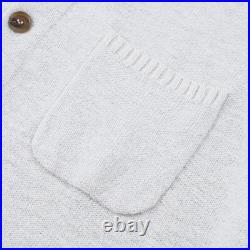 Maurizio Baldassari Knit Cotton Cardigan Sweater-Jacket M (Eu 50) NWT Overshirt