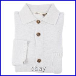 Maurizio Baldassari Knit Cotton Cardigan Sweater-Jacket M (Eu 50) NWT Overshirt