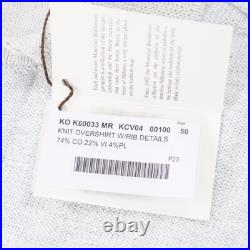 Maurizio Baldassari Knit Cotton Cardigan Sweater-Jacket M (Eu 50) NWT Overshirt