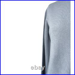 Max Mara Powder Light Blue Wool and Cashmere Jumper Sweater Size M