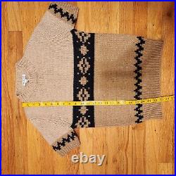 MaxMara Wool Camel Short Sleeve Sweater Size Medium