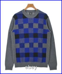 McQ Sweaters GrayxBluexBlack M 2200601004041