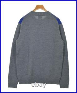 McQ Sweaters GrayxBluexBlack M 2200601004041