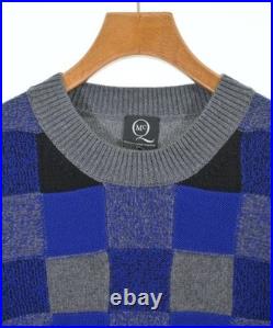 McQ Sweaters GrayxBluexBlack M 2200601004041