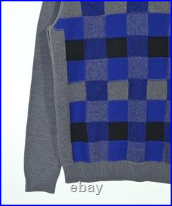 McQ Sweaters GrayxBluexBlack M 2200601004041