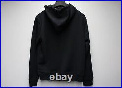 Medium size Versace Jeans Couture Gold Logo Black Sweatshirt Hoodie BNWT