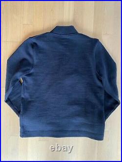 Men's Dehen 1920 Navy Blue Cardigan Sweater size M