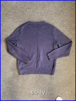 Men's Polo Ralph Lauren Bear jumper sweater size Medium