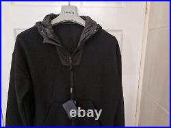 Mens BNWT PRADA overhead Hoodie/Jumper/Sweater/Fleece Size Large. RRP £1695