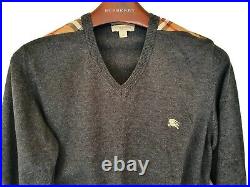 Mens BRIT by BURBERRY jumper/sweater. Size medium. RRP £275