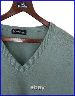 Mens BURBERRY GOLF lambswool Jumper/Sweater size XL/2XL RRP £295