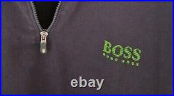Mens HUGO BOSS GOLF Green label 1/4 zip Jumper/Sweater size 2XL/XL. RRP £225