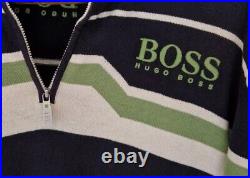 Mens HUGO BOSS GOLF Green label 1/4 zip Jumper/Sweater size XL. RRP £225